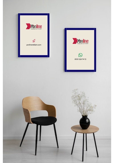 Lacivert Sertifika&diploma Çerçevesi