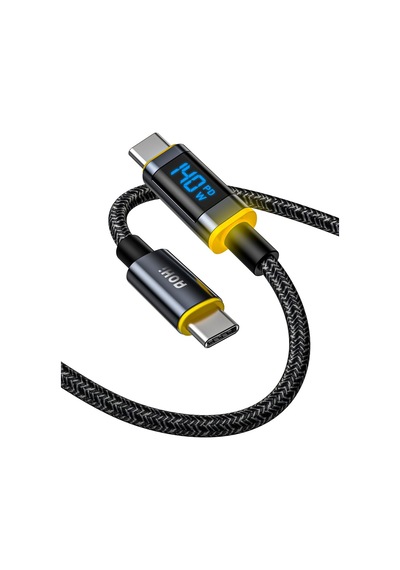 Aohi 140 W Usb C Kablosu, Ekranlı, Magline Naylon 1,2 M Tip C Hız