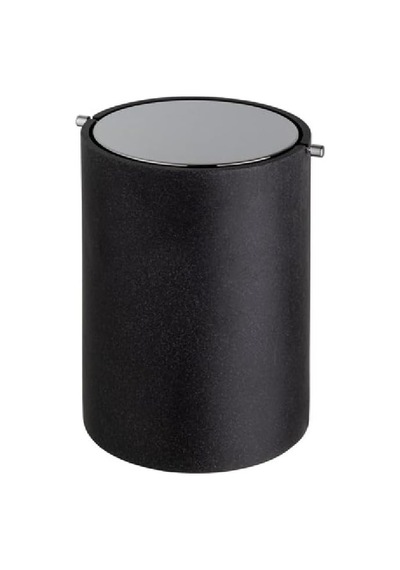Banyo Çöp Kovası 4 L - Siyah/krom Renk Çok Renkli