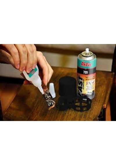 Akfix 705 Hızlı Yapıştırıcı 400 ML- 200 ML Seçenekler 50 G - 100 G Aktivatör