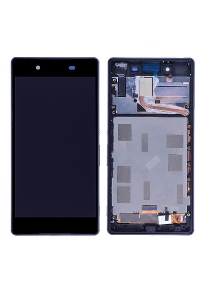 Teknonet Sony Xperia Z3+ Dual Uyumlu Lcd+dokunmatik+çıtalı - Siyah