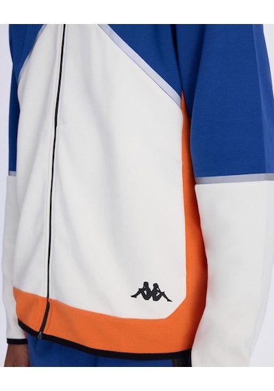 Kappa Authentıc Nısty Full Zıp Blue-orange-whıte Full Zıp Jacket 001