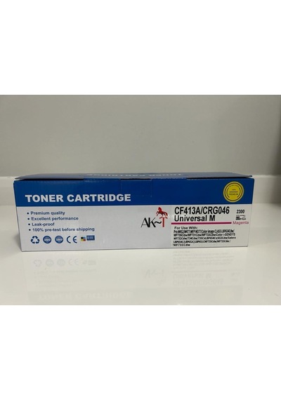 Ak Hp Cf413a/crg046 Kırmızı Uyumlu Toner 2300 Sayfa