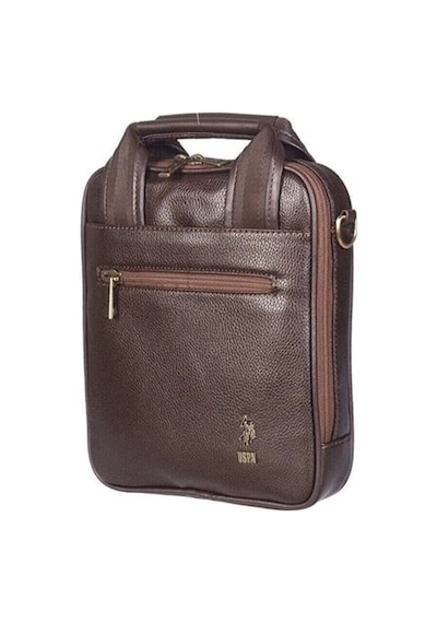 U.S. Polo Assn.  Kahve Rölax Unisex Postacı Çantası PLEVR6758 Kahverengi