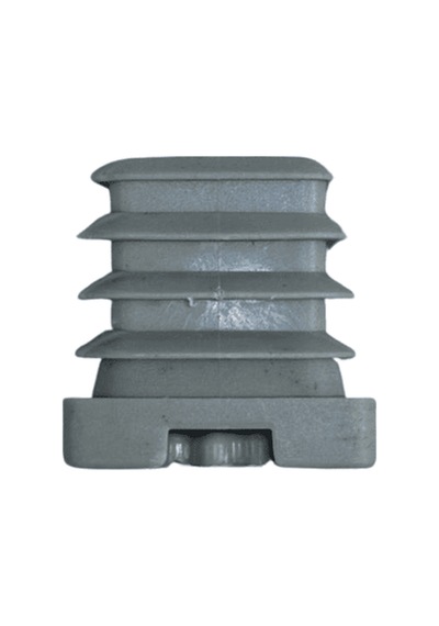 Cateksss 30x30 Mm Kademeli Gizli Ayarlı Prfl Pabucu Ral7035 - 25 Li Paket Gri