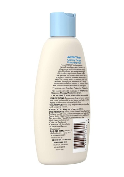 Aveeno Baby Cleansing Therapy Nemlendirici Bebek Yıkama Şampuanı 236 ML
