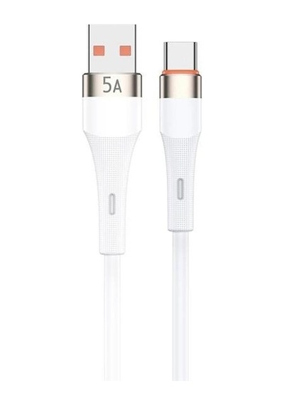 Powerway Hc05 Örgülü 5 Amper Usb To Type- C 1 Metre Şarj Data Kablosu Standart