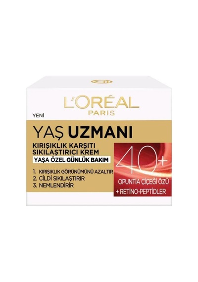 L'Oreal Paris  40+   Gündüz Bakım Kremi 50 ML + Gece Bakım Kremi 50 ML