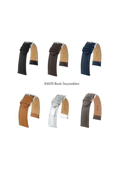 R4101s Roder Deri Kayış - Taba - 22mm Şeffaf