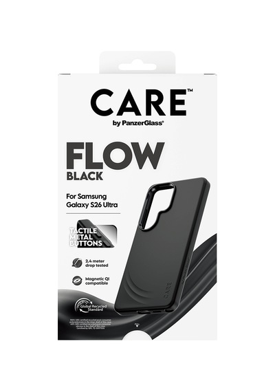Care By Panzerglass Qi Flow Samsung Uyumlu Galaxy S26 Ultra Siyah Kılıf