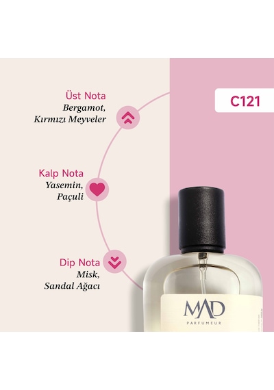 Mad C121 Selective Kadın Parfüm EDP 50 ML