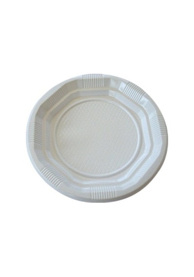 Plastik Tabak Kullan At 100'Lü 17 Cm Plastik Tabak