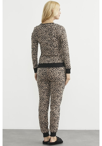 Sementa Leopar Desenli Pijama Takım - Kamel M