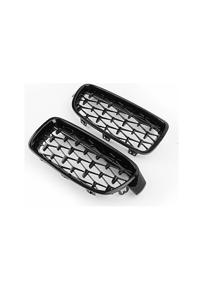 Bmw F32 F33 F36 Ön Panjur Izgara Böbrek Diamond Siyah