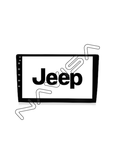 Jeep Compass 2007-2009 4 Gb Ram 64 Gb Hafıza Androıd Multımedıa Teyp 9.0 İnç