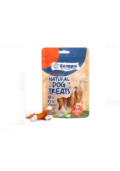 Zampa Tavuklu Sargılı Köpek Ödülü 75 Gr