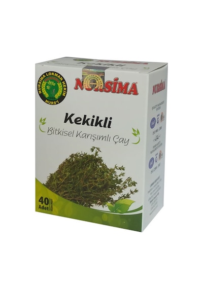 Nursima Kekikli Bitkisel Karışımlı Süzen Poşet Çay 40 x 1.5 G