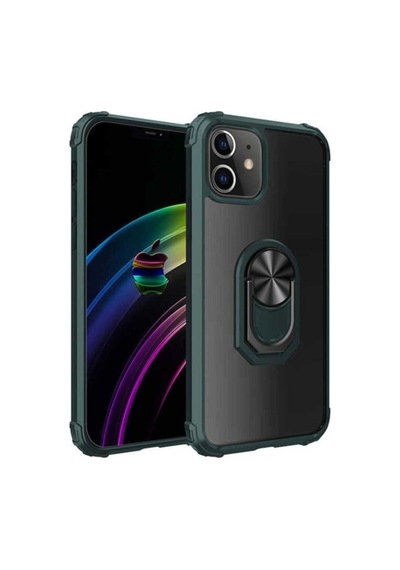 Apple Uyumlu iPhone 12 Mini Kılıf Zore Mola Kapak Yeşil