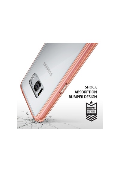 Ringke Fusion Galaxy S8 Plus İle Uyumlu Kılıf Crystal Clear