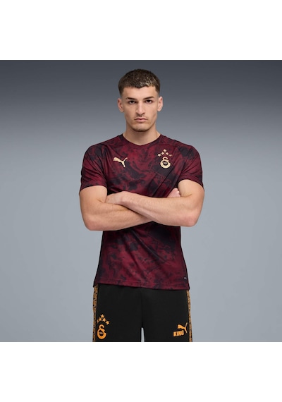 Puma Galatasaray Erkek Maç Öncesi Antrenman Tişört 782900 03 KIrmızı