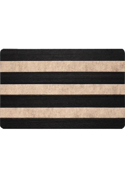 Ps033a Bej Kaymaz Taban Nem Alıcı Toz Alıcı Kapı Önü Paspası Uv Dayanıklı 45x70 Cm