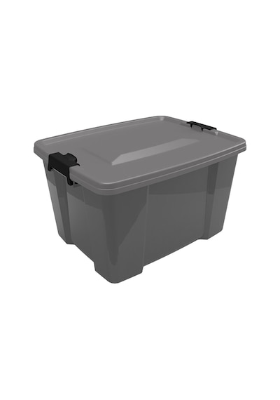 Koçtaş Qlear Box Kilitli Kutu 32 L Long Gri