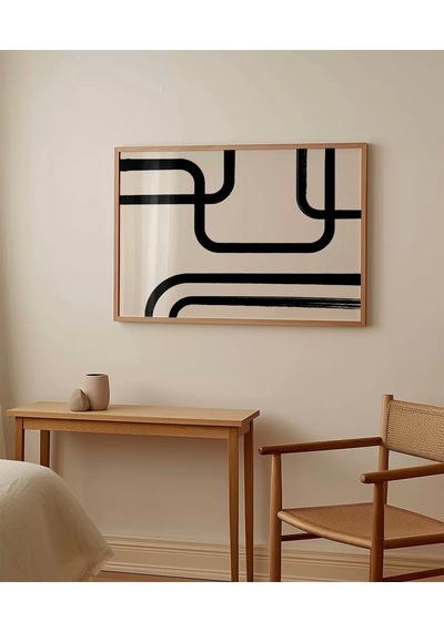 Çerçevesiz Poster Orta Çağ Modern Sanat