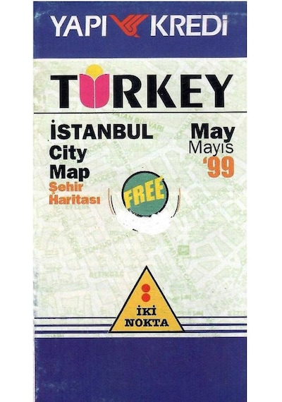 Turkey - İstanbul City Map Şehir Haritası Harita Map