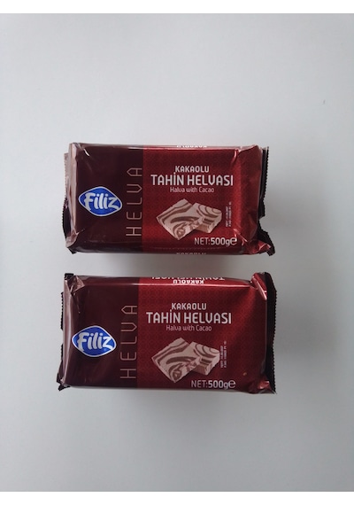 Filiz Kakaolu Tahin Helvası 500 Gr Avantaj Ürün 2 Li Paket
