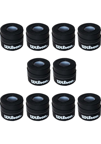 Wilson Comfort Bowl O'grips 10 Adet Grip Tenis Gribi Siyah