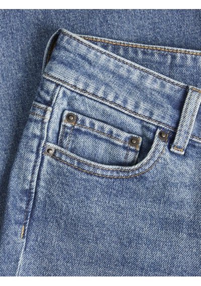Jack & Jones Kadın Slim Straight Fit Jean - Nice Medium Blue Denim Açık Mavi Jack & Jones Kadın Slim Straight Fit Jean - Nice Medium Blue Denim Açık Mavi