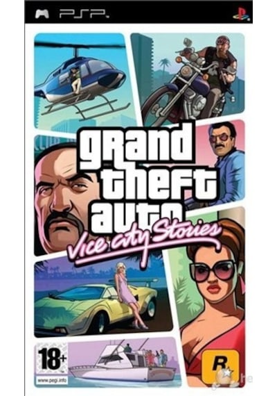 Sony Psp Gta Grand Theft Auto Vice City Str Teşhir Ürün