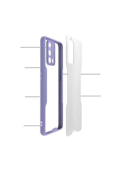 Oppo A74 4G Kılıf Zore Parfe Kenarları Pastel Renk Silikon Kılıf
