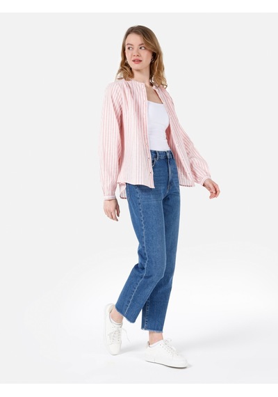 Colins Mavi Kadın Pantolon Cl1068688 Q1.v1 Dn43312 Mavi