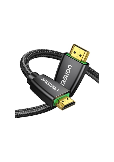 Ugreen Örgülü 4k 18 Gb/s Hdmı 2.0 Kablo Siyah 1.5 M, 40409