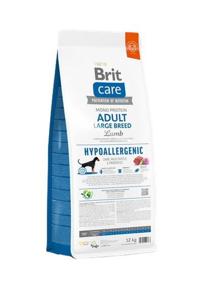 Brit Care Yetişkin Köpekler İçin, Tek Proteinli, Hipoalerjenik, Kuzu Etli Kuru Mama 12 Kg