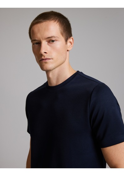 Pierre Cardin Lacivert Regular Fit Basic Tişört 50335881-vr033