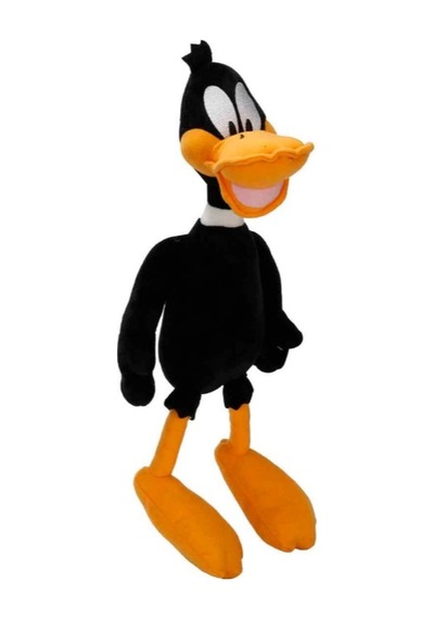 Looney Tunes Duffy Duck Peluş 25 Cm 5781 Siyah