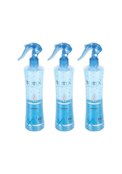 Totex Kuru Saçlar için Çift Fazlı Mavi Fön Suyu 3 x 400 ML
