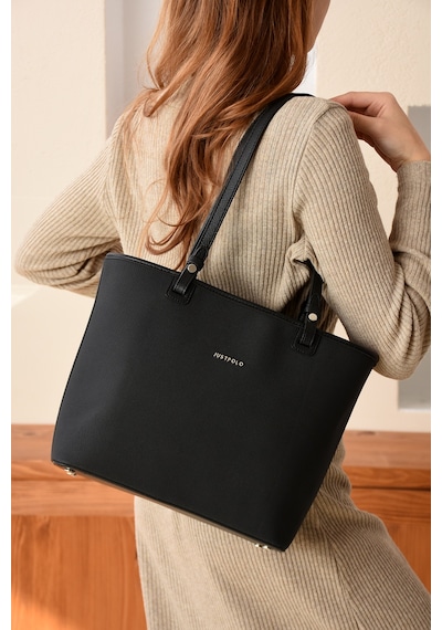 Kadin Omuz Cantasi Capraz Askili Canta Gunluk Canta Kadın El Ve Omuz Cantası Siyah Just Polo Jpm6049