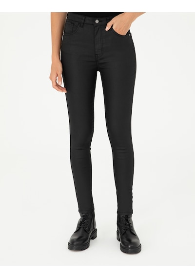 Pierre Cardin Kadın Siyah Jean Pantolon 50291376-vr046 Siyah