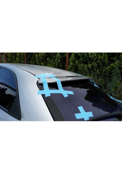 Fiat Brava Spoiler (Cam Üstü) - Mat Siyah STR-997