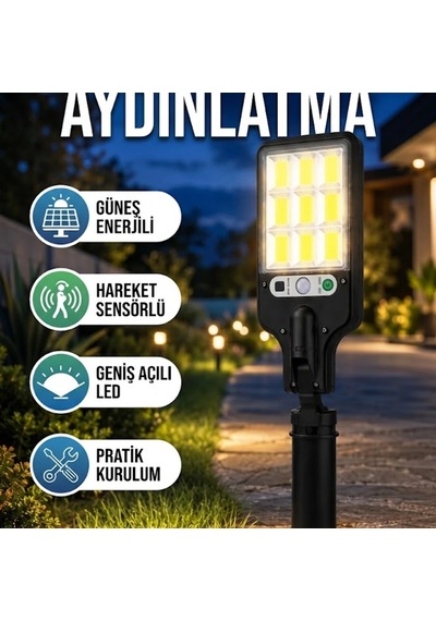 Sensörlü Dış Mekan Led Aydınlatma Hareket Algılamalı Duvar Ve Bahçe Lambası