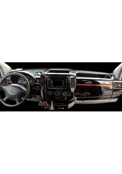 Mercedes Sprinter W906 Torpido Kaplama, Maun, Ahşap, Carbon, Mega
