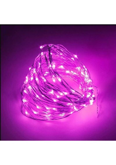 Hidz Peri Led 3/5/10 M Tüm Renkler 3 Metre, Pembe Çok Renkli