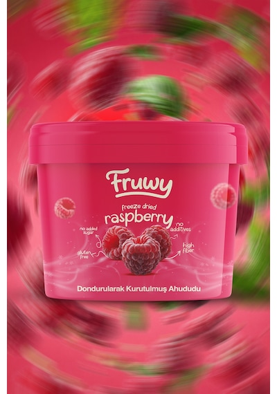 Freeze Dried Ahududu Kova Dondurularak Kurutulmuş Ahududu Diğer