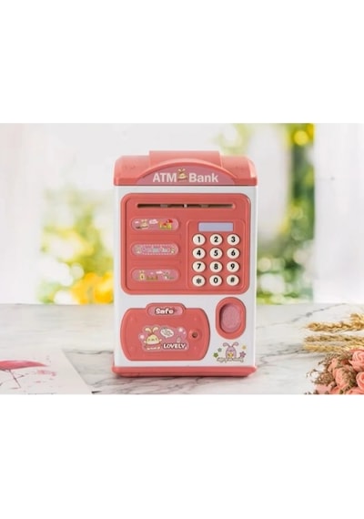 Sevimli Tasarımlı Şifreli Atm Kumbara
