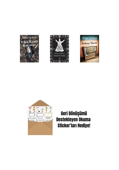 Yıkık Kentli Kadınlar + Transit Yolcular + Arkası Yarın + Okuma Sticker'ları