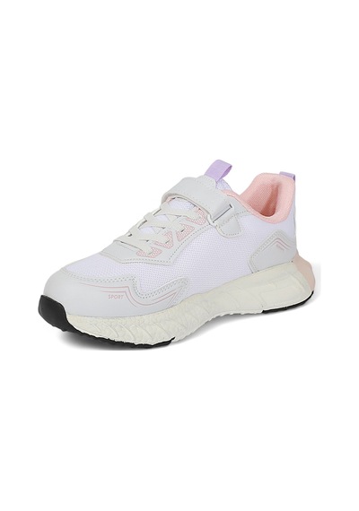 Kidessa 2003 Anatomik Tabanlı Unisex Çocuk Günlük Spor Ayakka Somon Çok Renkli