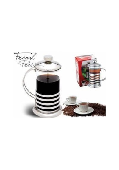 800 Ml Bitki Çayı Demleme Kupası Süzgeçli Çay Ve Kahve Kupası French Press Şeffaf